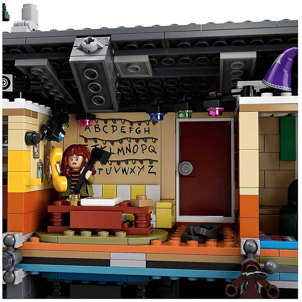 the upside down lego
