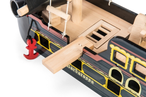 Le Toy Van Barbarossa Pirate Ship - Image 5
