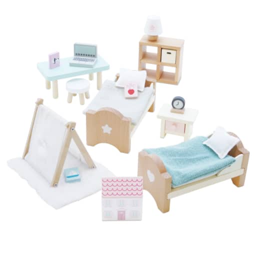 Le Toy Van Cherry Tree Hall Dolls House + Furniture Bundle - Image 7