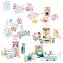 Set of DaisyLane Furniture for Toy Van - Complete Home Furniture and Accessories