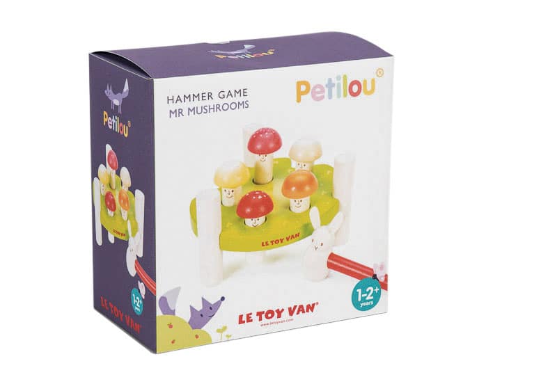 Le Toy Van - Cars & Construction Educational Wooden Tool Box Play Set for Role Play | Boys Pretend Play Wooden Tools - Suitable for 3 Year Olds and Older, Tool