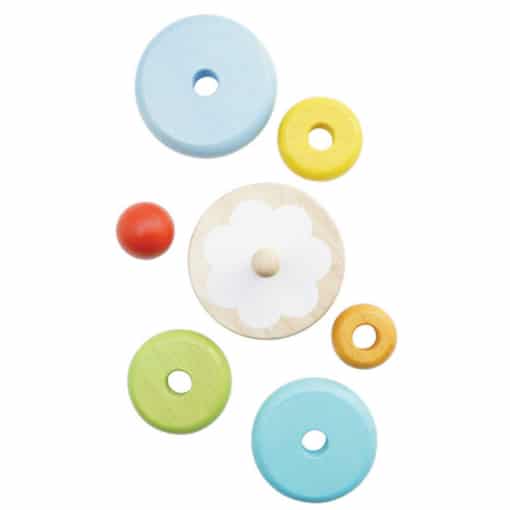 Le Toy Van® Petilou Rainbow Stacker - Image 3