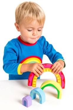 Le Toy Van Petilou Rainbow Tunnel Toy