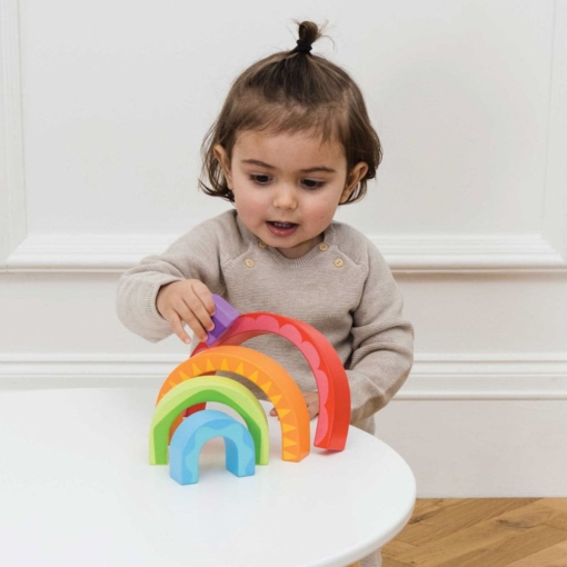 Le Toy Van Petilou Rainbow Tunnel Toy