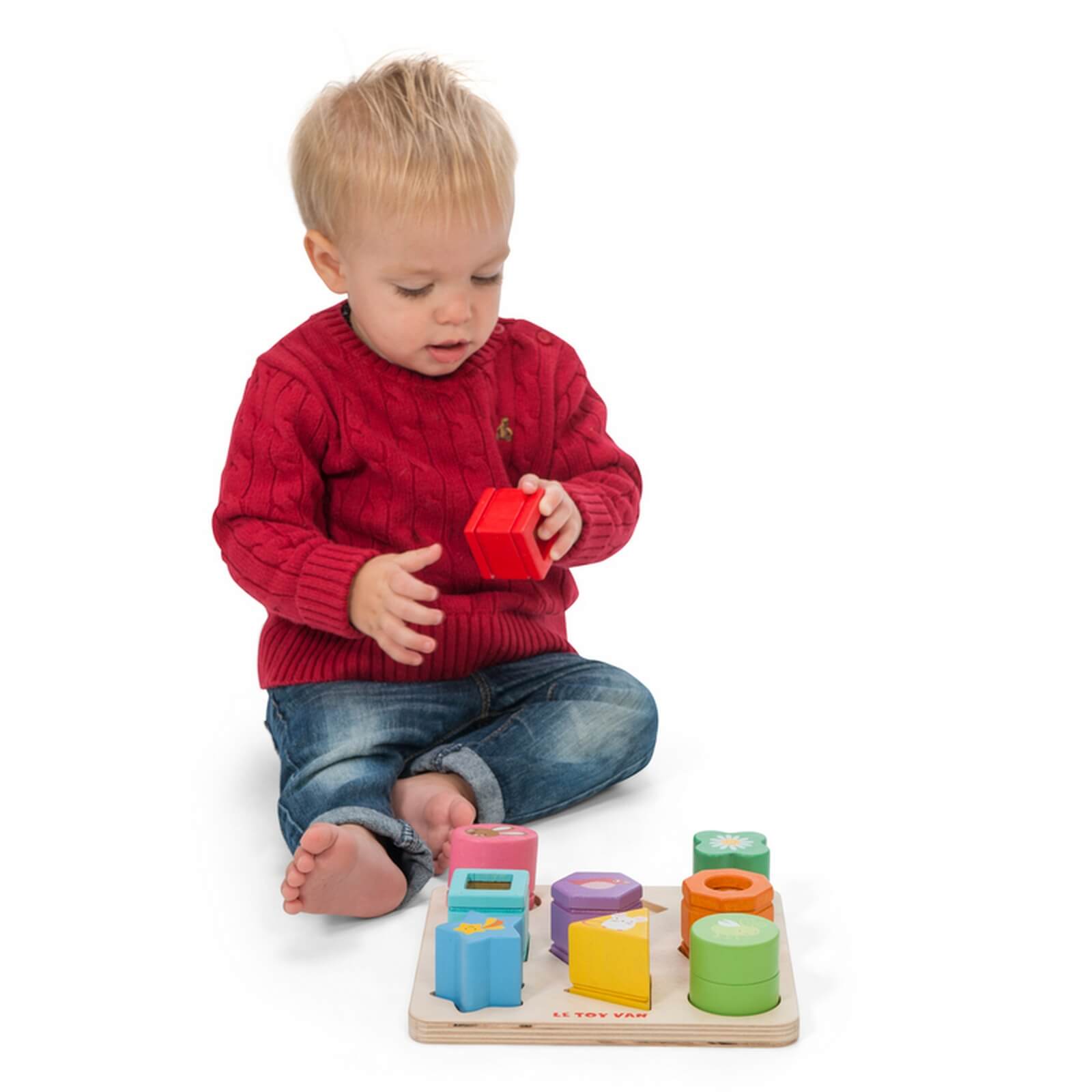 le toy van petilou sensory shapes