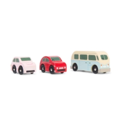 Le Toy Van Retro Metro Wooden Car Set