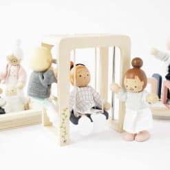 Le Toy Van Wooden Dolls House Outdoor Play Set
