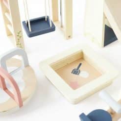 Le Toy Van Wooden Dolls House Outdoor Play Set