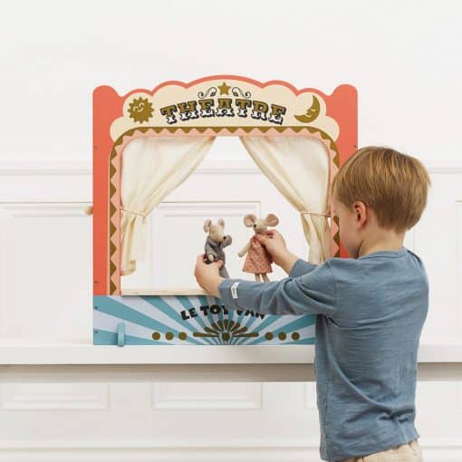 Le Toy Van Wooden Tabletop Puppet Theatre