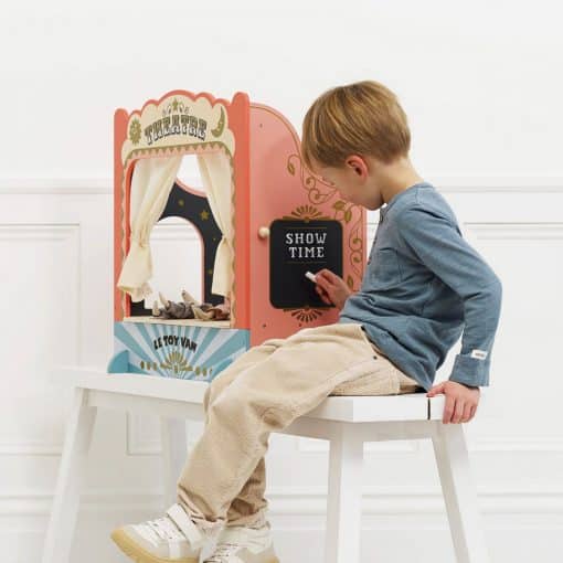 Le Toy Van Wooden Tabletop Puppet Theatre