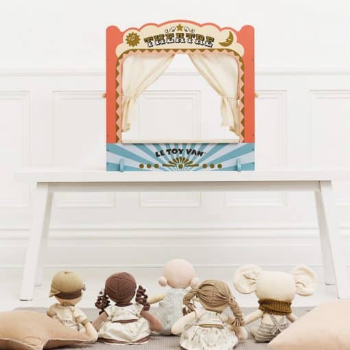 Le Toy Van Wooden Tabletop Puppet Theatre