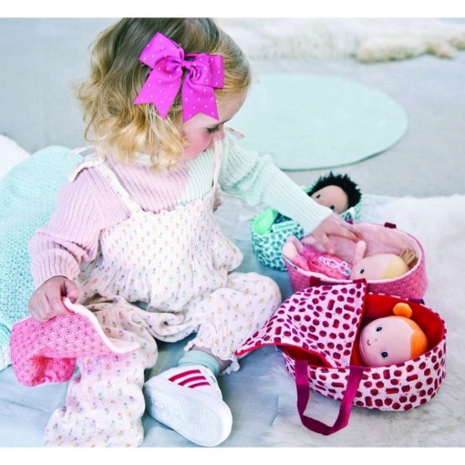 Lilliputiens Baby Doll Agathe in a Carry Cot - Image 3