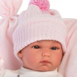 Llorens Baby Doll Bimba with Pink Pillow 35cm