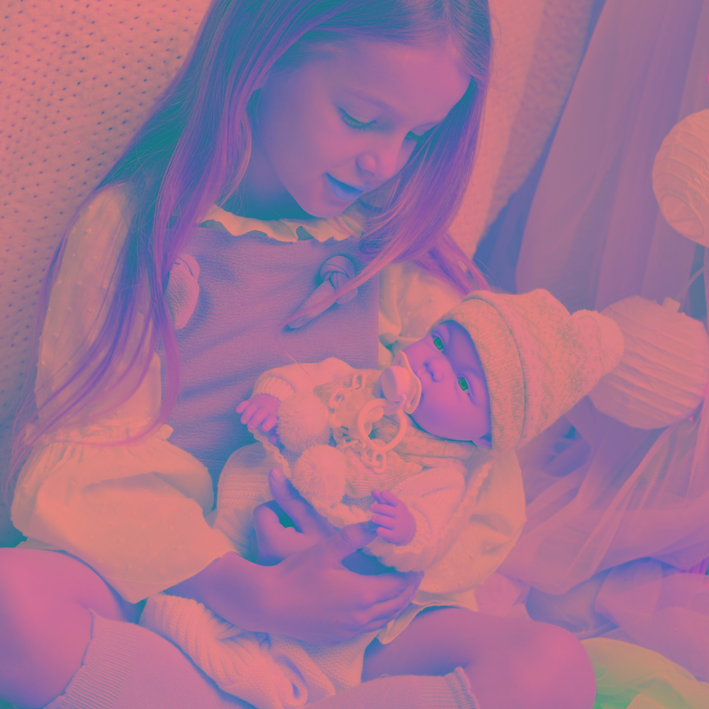 Llorens® Crying Baby Doll Charlotte with Blanket 38cm