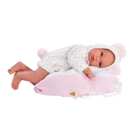Llorens Baby Doll Bimba Rosa in Cosy Swing 35cm