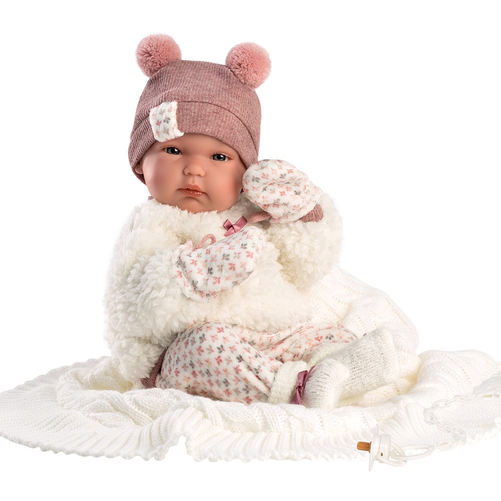 LlorensĀ® Doll Bimba with Blanket 35cm - Image 3