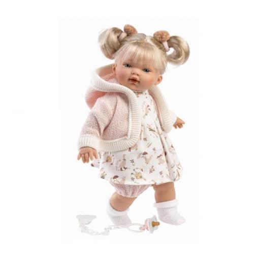 Llorens Llorens Crying Baby Doll Roberta 33cm