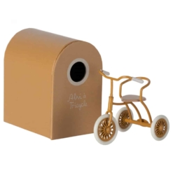 Maileg Abri Tricycle for Mouse Ochre