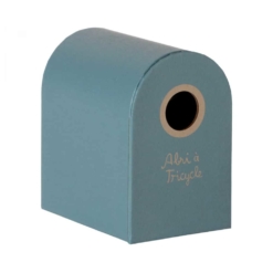 Maileg Abri Tricycle for Mouse Petrol Blue