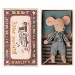 Maileg Little Brother Mouse in Box