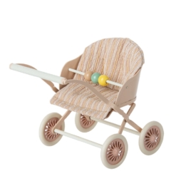 Maileg Stroller for Baby Mice - Rose