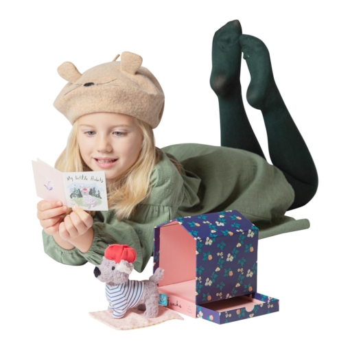 Manhattan Toy Co Bed & Biscuit Frenchie Set