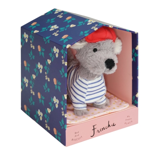 Manhattan Toy Co Bed & Biscuit Frenchie Set