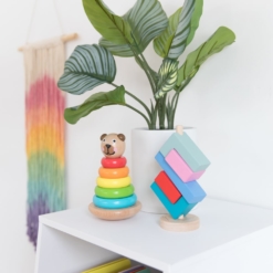Manhattan Toy Co Brilliant Bear Magnetic Stack-Up