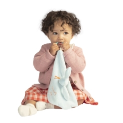 Manhattan Toy Co Hippity Hop Blue Bunny