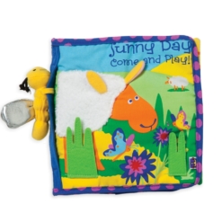 Manhattan Toy Co Sunny Day Fabric Book