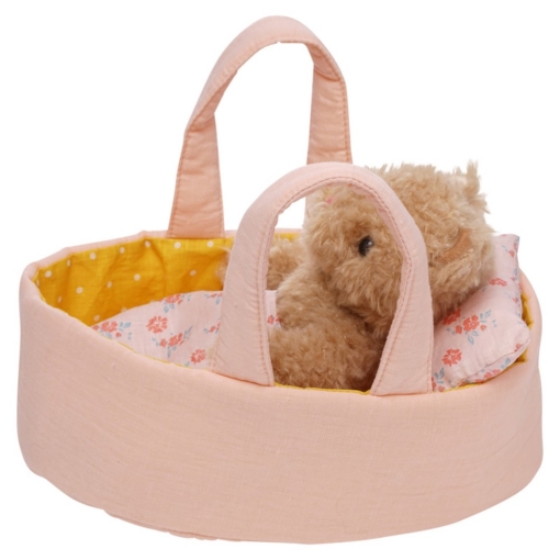 Manhattan Toy Mopettes Bea Bear in Carry Cot - Image 2
