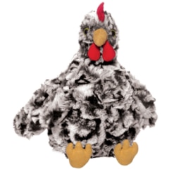 Manhattan Toys Henley Plush Black & White Chicken