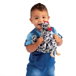 Manhattan Toys Henley Plush Black & White Chicken