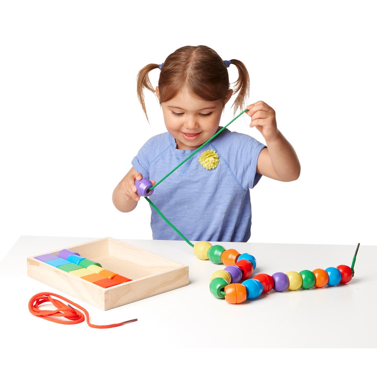 Melissa Doug Primary Lacing Beads Perfect for little learners