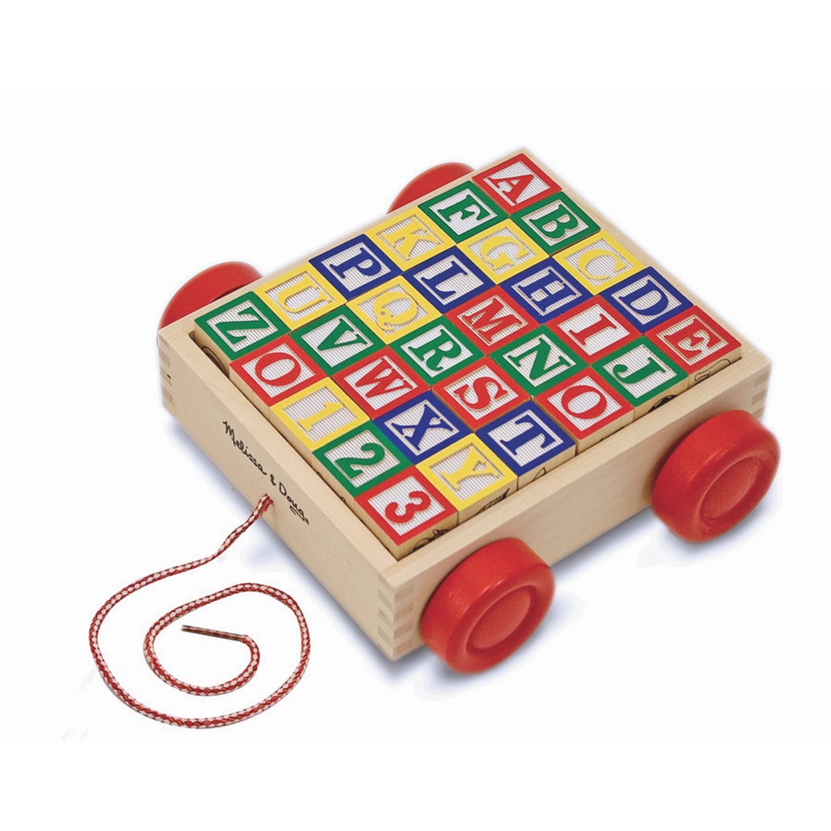 Melissa and Doug ABC Block Cart