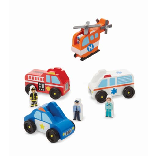 Melissa and Doug Emergency Vehicle Set