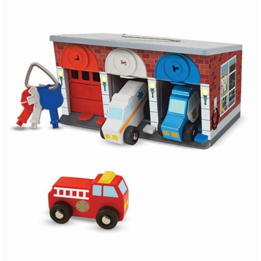 Melissa and Doug Lock & Roll Rescue Truck Garage