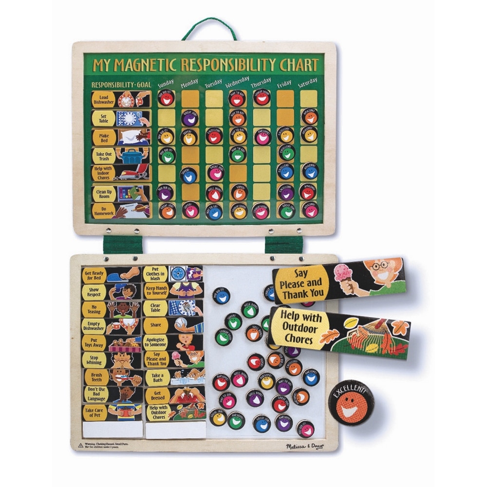 Melissa and Doug Magnetic Responsibility Chart