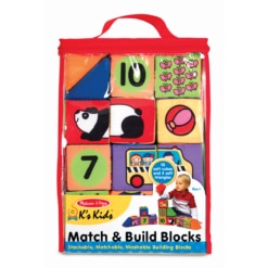 Melissa and Doug Match & Build Blocks