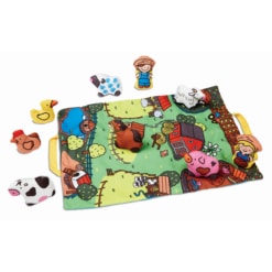 Melissa and Doug Take-Along Farm Play Mat