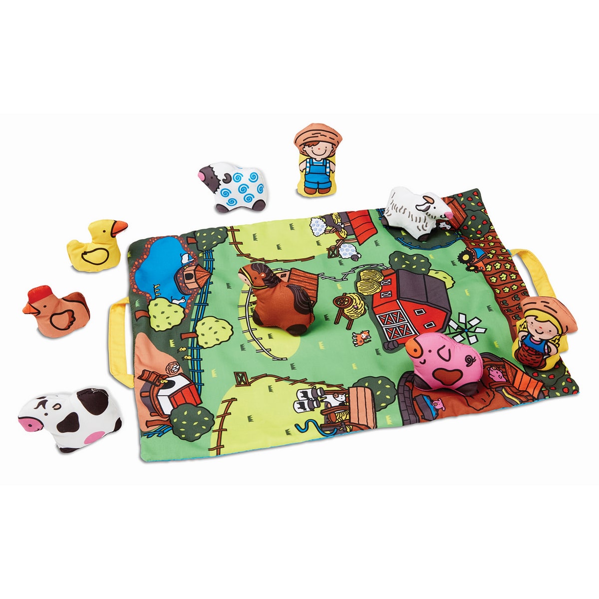 Melissa and Doug Take-Along Farm Play Mat