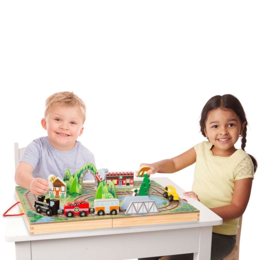 Melissa and Doug Take-Along Railroad