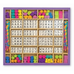 Melissa and Doug Wooden Stringing Beads