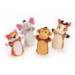 Melissa and Doug Zoo Friends Hand Puppets
