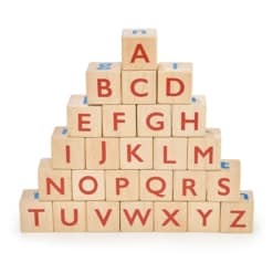Mentari Alphabet Spelling Blocks