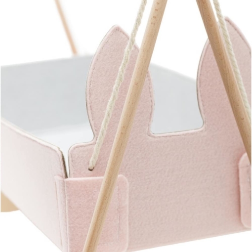 Micki Skrallan Felt Rocking Cradle - Image 3