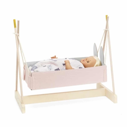 Micki Skrallan Felt Rocking Cradle