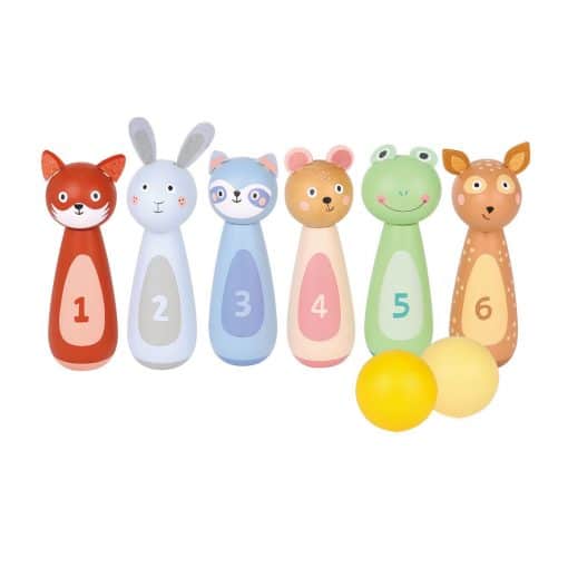 New Classic Toys Animal Bowling Set