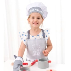 New Classic Toys Apron Set - Grey