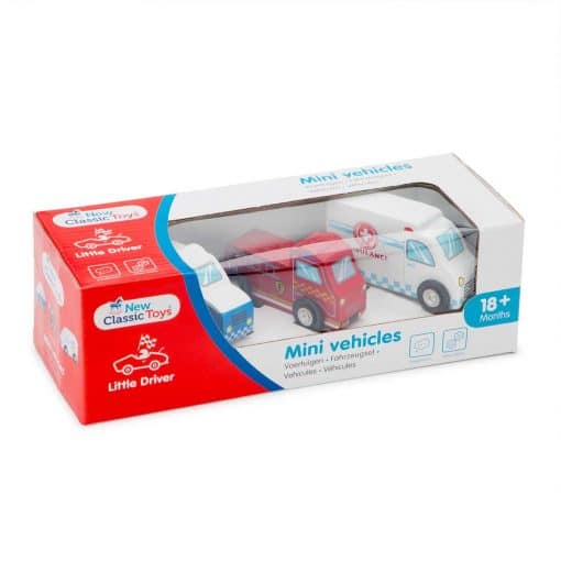 New Classic Toys Emergency Vehicle Set